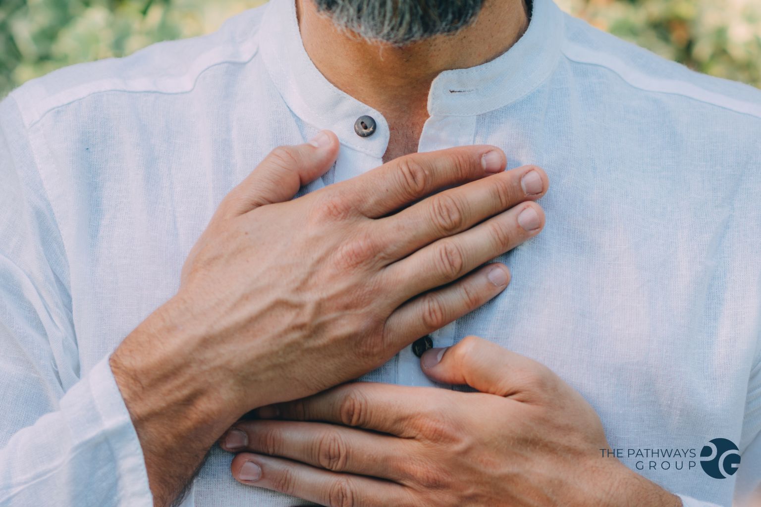 healing hands on heart