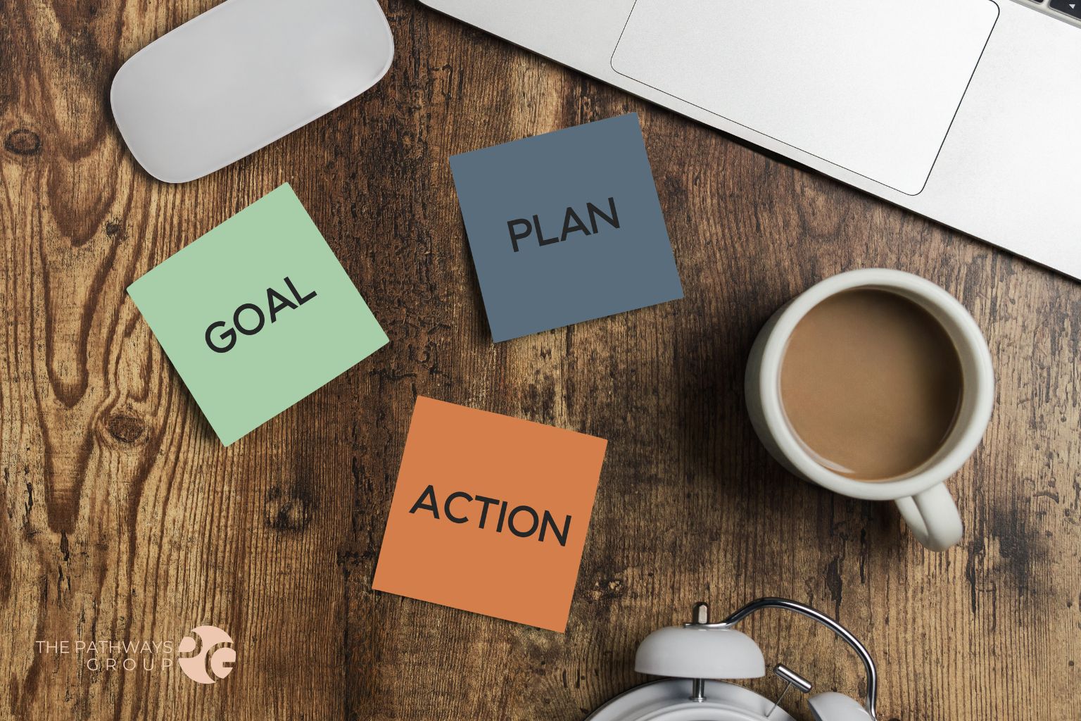 intention sticky notes